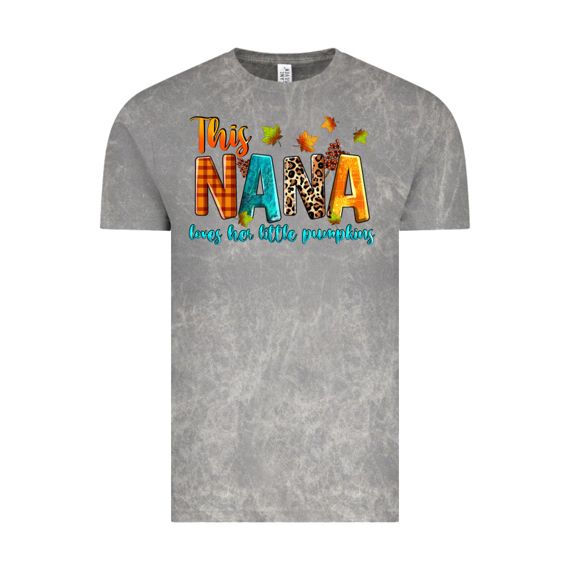 This Nana Loves Her Little Pumpkins Vintage Tee by texasbilliewilder | Teevron