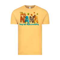 Vintage Mustard this nana loves her little pumpkins Vintage Tee - texasbilliewilder