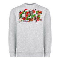 Heather Grey christmas cpht pharmacy technician Heavyweight Sweatshirt - texasbilliewilder