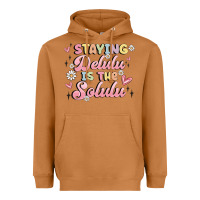 Meerkat staying delulu is the solulu Heavyweight Hoodie - MaliasSmallBusiness