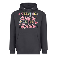 Smoke staying delulu is the solulu Heavyweight Hoodie - MaliasSmallBusiness