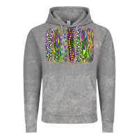 Cloud Rock mardi gras brush stroke Vintage Hoodie - RanaPortraitStore