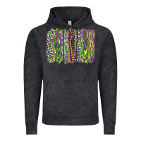 Vintage Black mardi gras brush stroke Vintage Hoodie - RanaPortraitStore