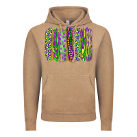 Vintage Coffee mardi gras brush stroke Vintage Hoodie - RanaPortraitStore