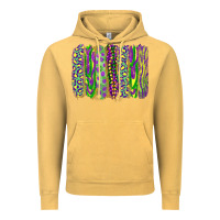 Vintage Mustard mardi gras brush stroke Vintage Hoodie - RanaPortraitStore