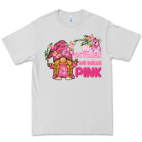 Dove Grey in october we wear pink gnome Premium Tee - BarkalooDesign