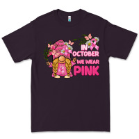 Plum in october we wear pink gnome Premium Tee - BarkalooDesign