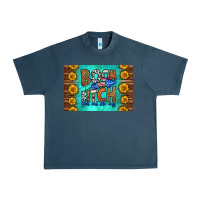 Midnight Navy boom bitch get out the way skinny metal can holder Urban Heavy Tee - HRA Design Shop