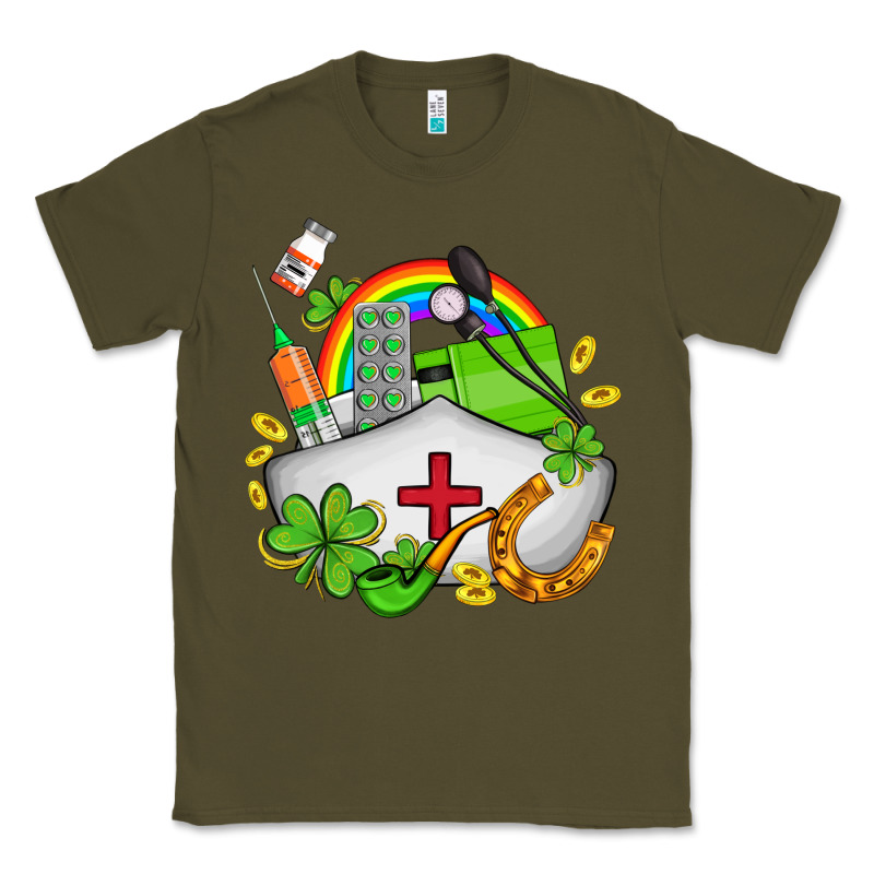 Nurse  St Patricks Classic Tee by AdoDesignShop | Teevron