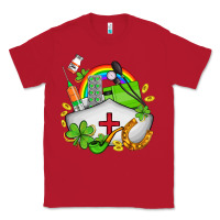 Red nurse  st patricks Classic Tee - AdoDesignShop