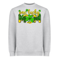 One Lucky Mom Heavyweight Sweatshirt | Teevron