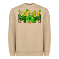 Mushroom one lucky mom Heavyweight Sweatshirt - Zillion Design Studio
