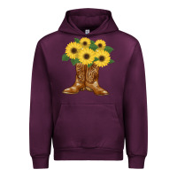 Mauve Wine cowgirl boots Urban Hoodie - Bettercallsaul