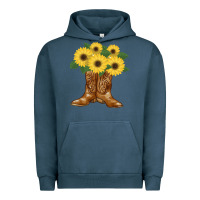 Pigment Midnight Navy cowgirl boots Urban Hoodie - Bettercallsaul