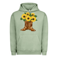 Pigment Oil Green cowgirl boots Urban Hoodie - Bettercallsaul