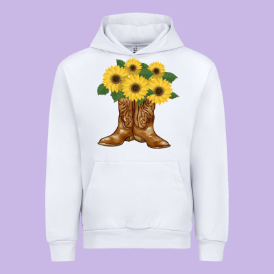 Cowgirl Boots Urban Hoodie Designed By Bettercallsaul