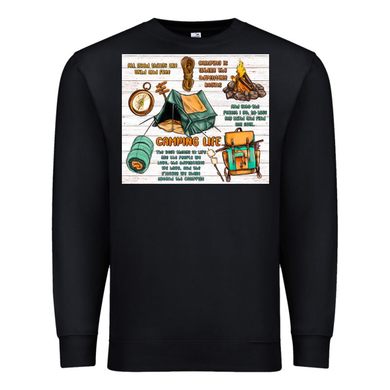 Camping Life Premium Sweatshirt by MaliasSmallBusiness | Teevron