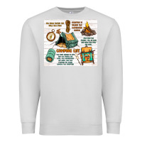 Dove Grey camping life Premium Sweatshirt - MaliasSmallBusiness