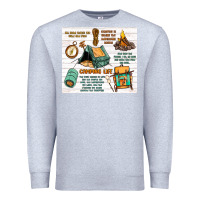 Heather Grey camping life Premium Sweatshirt - MaliasSmallBusiness