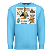 Ocean Blue camping life Premium Sweatshirt - MaliasSmallBusiness