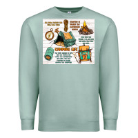 Seafoam camping life Premium Sweatshirt - MaliasSmallBusiness