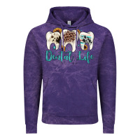 Cloud Purple dental life Vintage Hoodie - JahusDesignShop