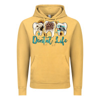 Vintage Mustard dental life Vintage Hoodie - JahusDesignShop