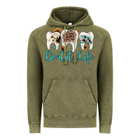 Vintage Olive dental life Vintage Hoodie - JahusDesignShop