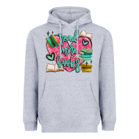 Heather Grey read more books Heavyweight Hoodie - MaliasSmallBusiness
