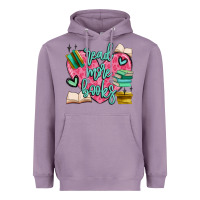 Lavender read more books Heavyweight Hoodie - MaliasSmallBusiness