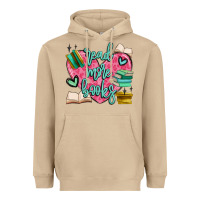 Mushroom read more books Heavyweight Hoodie - MaliasSmallBusiness