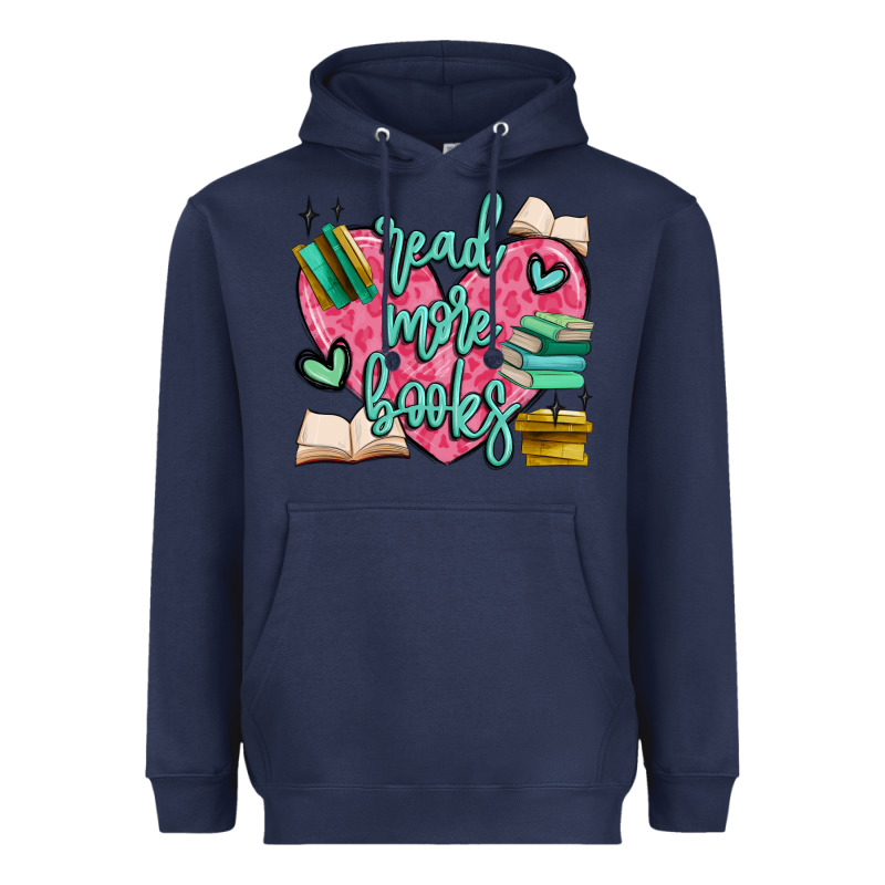 Read More Books Heavyweight Hoodie by MaliasSmallBusiness | Teevron