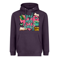Plum read more books Heavyweight Hoodie - MaliasSmallBusiness