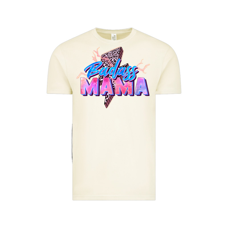 Badass Mama Vintage Tee by Zillion Design Studio | Teevron