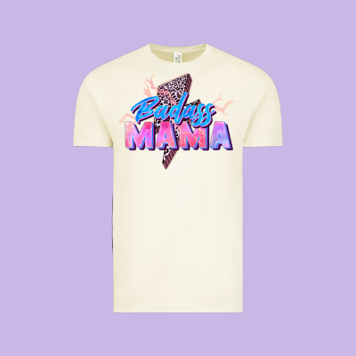 Badass Mama Vintage Tee Designed By Zillion Design Studio