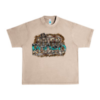 French Oak deer rodeo Urban Heavy Tee - SublimationCraftShop
