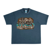 Midnight Navy deer rodeo Urban Heavy Tee - SublimationCraftShop