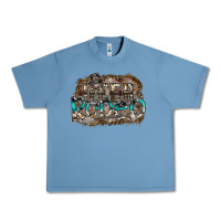 Pebble Blue deer rodeo Urban Heavy Tee - SublimationCraftShop