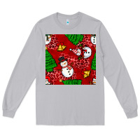 Moon Dust christmas snowman and trees seamless pattern Long Sleeve Tee - BundleAndBundleShop