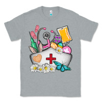 Heather Grey nurse  easter Classic Tee - AdoDesignShop