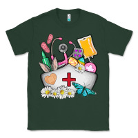 Sports Green nurse  easter Classic Tee - AdoDesignShop