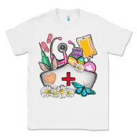 White nurse  easter Classic Tee - AdoDesignShop