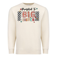 Sandshell promoted to big sister Premium Sweatshirt - MaliasSmallBusiness