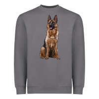 Storm german shepherd Heavyweight Sweatshirt - RanaPortraitStore