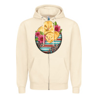 Sandshell hatched egg easter chicks Zipper Hoodie - Artiststas