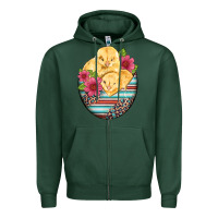 Sports Green hatched egg easter chicks Zipper Hoodie - Artiststas