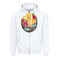 White hatched egg easter chicks Zipper Hoodie - Artiststas