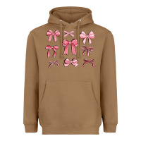 Toasted Coconut pink ribbons Heavyweight Hoodie - MaliasSmallBusiness