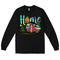 Black home camp Long Sleeve Tee - JahusDesignShop