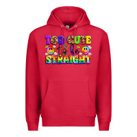 Cardinal cute and colorful pride message Premium Hoodie - LillyAllenDesigns